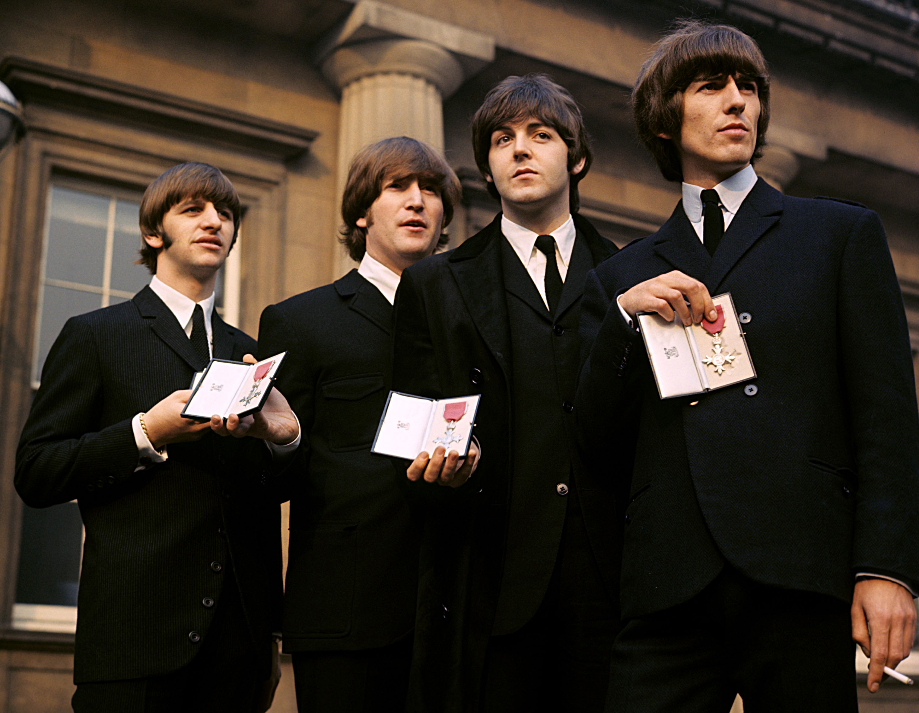 Nice haircuts, boys (PA Archive/PA)