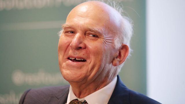 Lib Dems leader Vince Cable said other governments were putting the UK's to shame in their response to the hurricanes