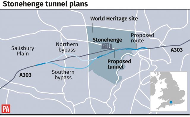 Stonehenge tunnel plans 