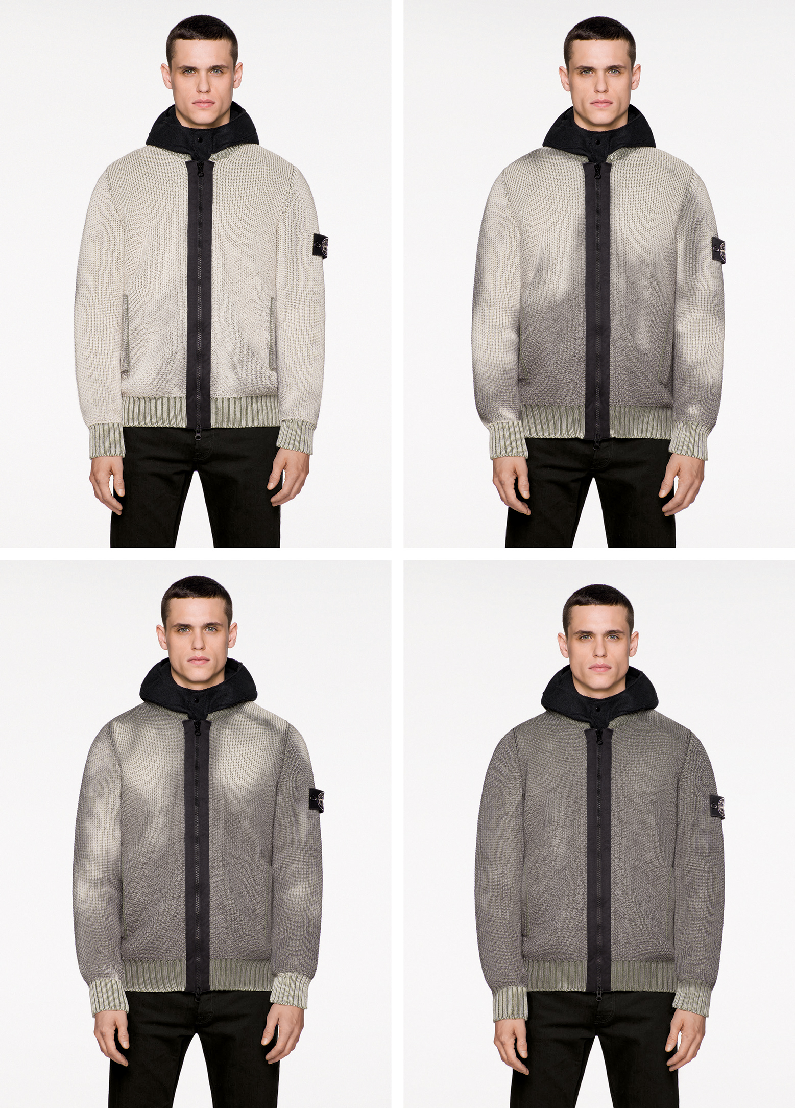 The colour changing Ice Knit from Stone Island (Stone Island)