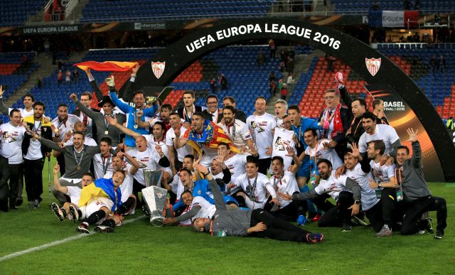 Sevilla beat Liverpool in the 2016 Europa League final (John Walton/EMPICS)
