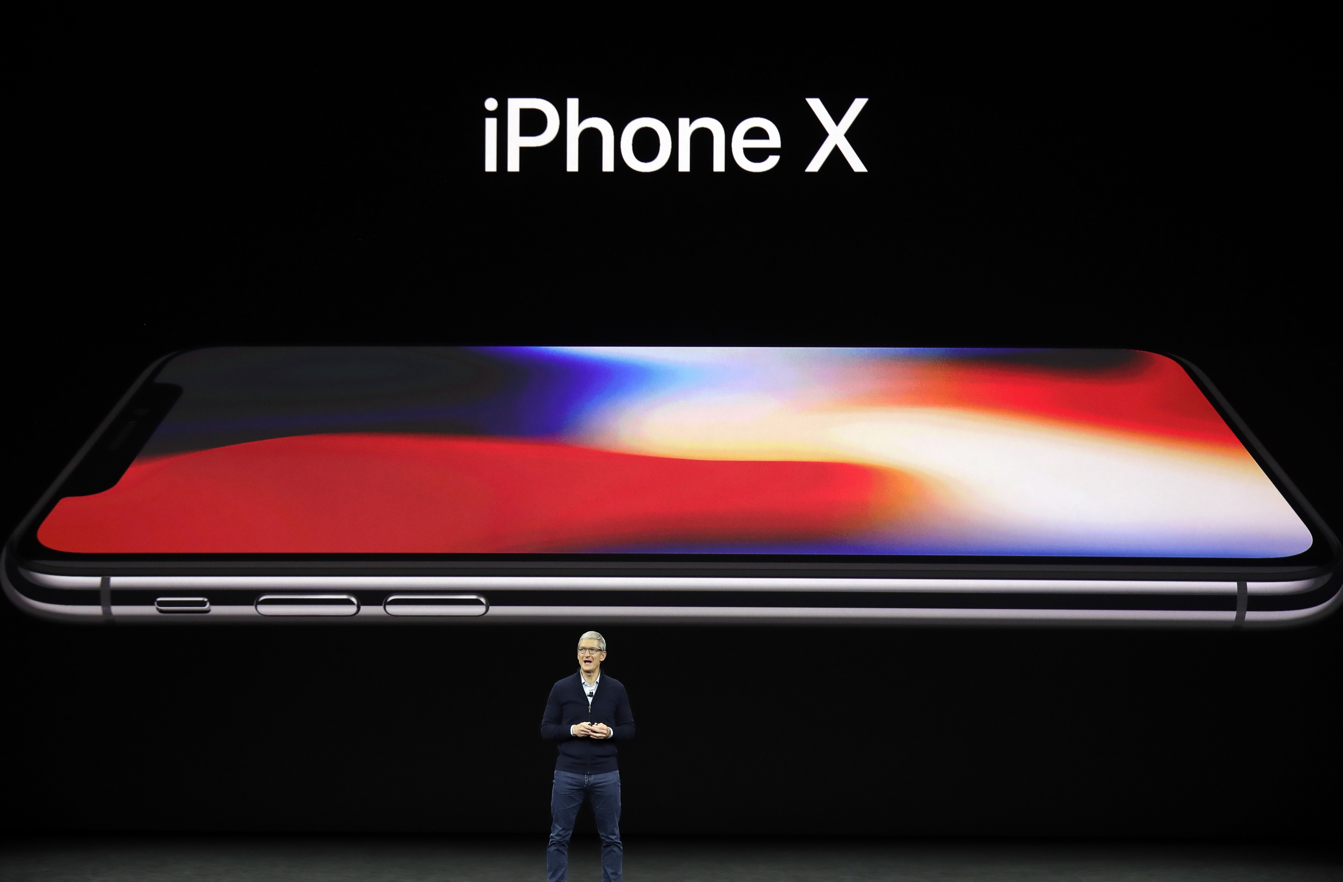 Tim Cook introduces iPhone X
