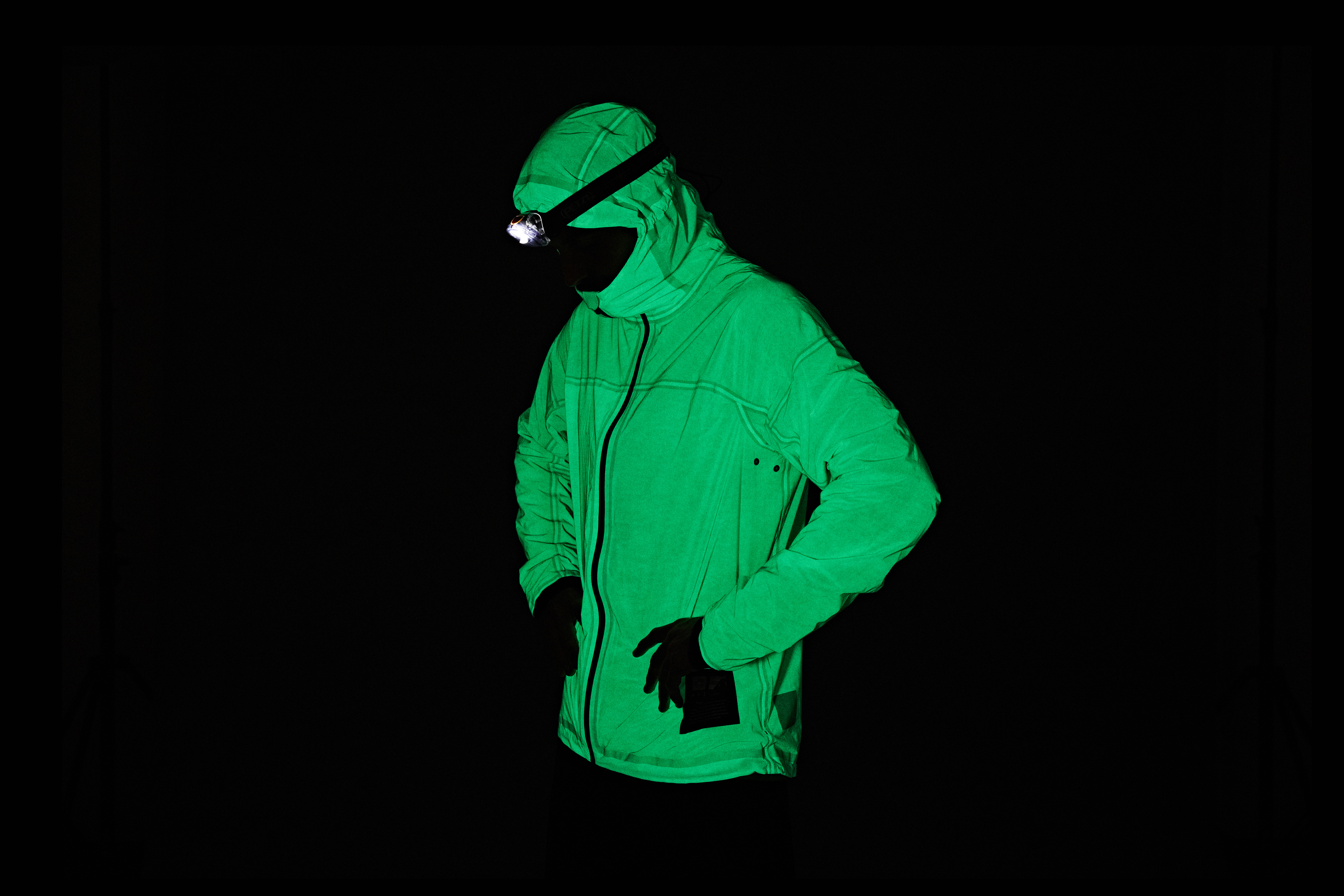 A jacket that glows in the dark sale