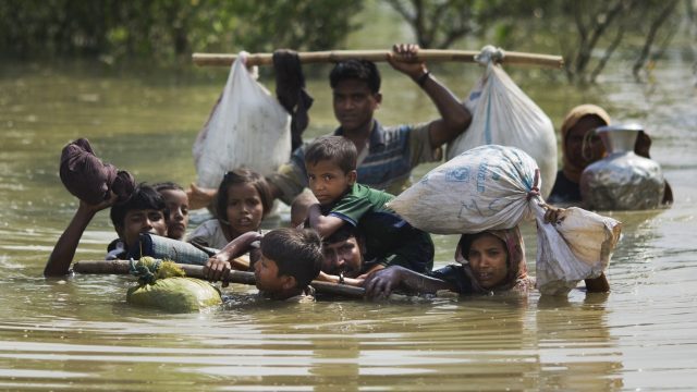 A total of 84 bodies have recovered from the Naf River since violence broke out in Burma on August 25