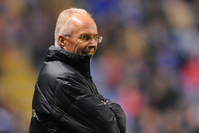 Sven-Goran Eriksson had a spell as Leicester manager 