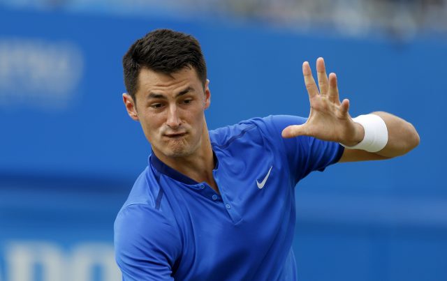 Bernard Tomic admitted to feeling 