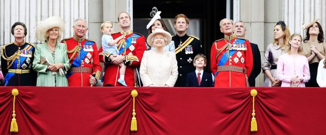 The Royal Family at Buckingham Palace. (Jonathan Brady/PA)