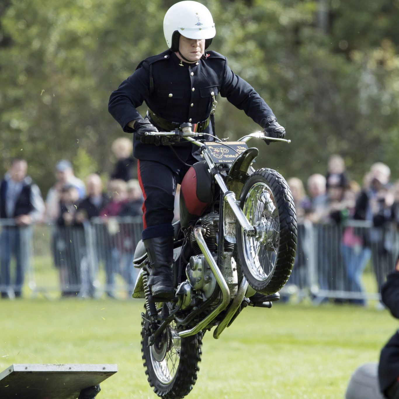 In pictures Army motorcycle display team hang up their White Helmets