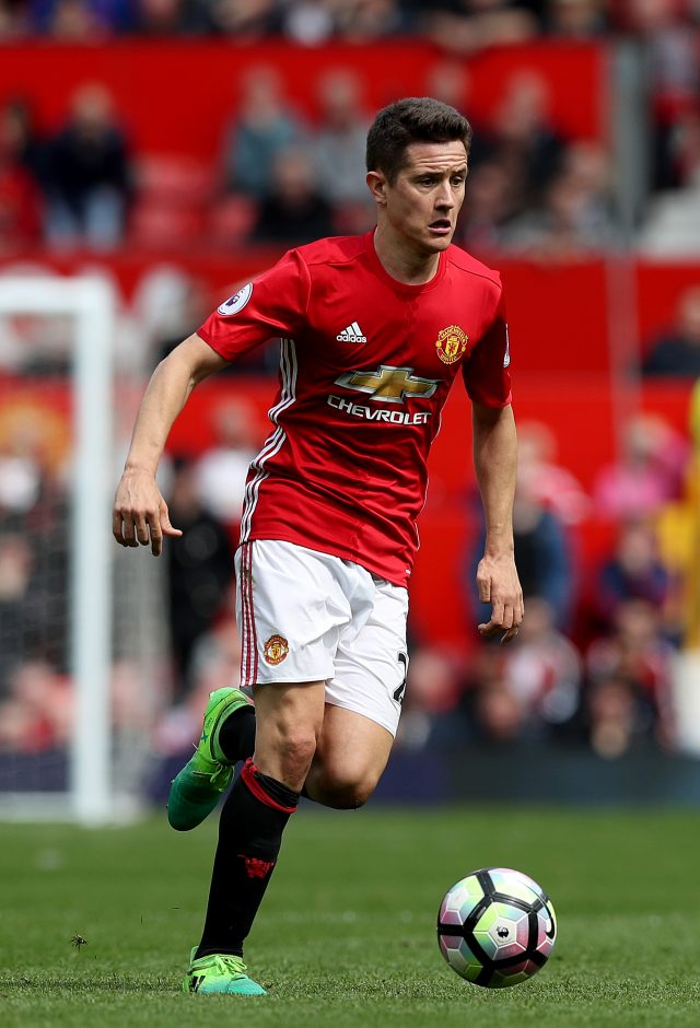 Manchester United midfielder Ander Herrera