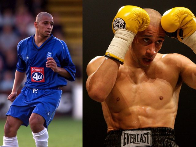 Curtis Woodhouse was an England Under-21 international before turning his attentions to boxing ( Dave Thompson/PA)