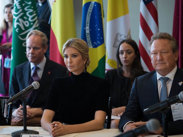 Ivanka Trump pledged support 