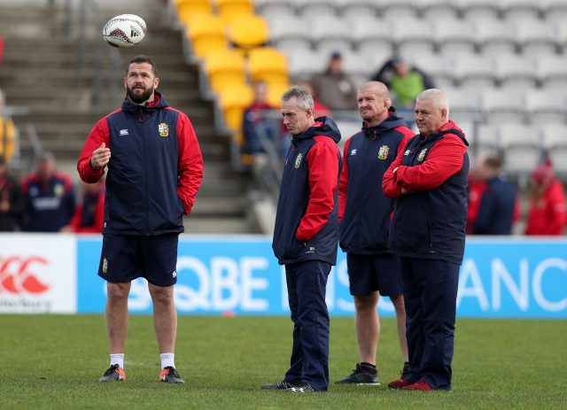 British and Irish Lions coaching team