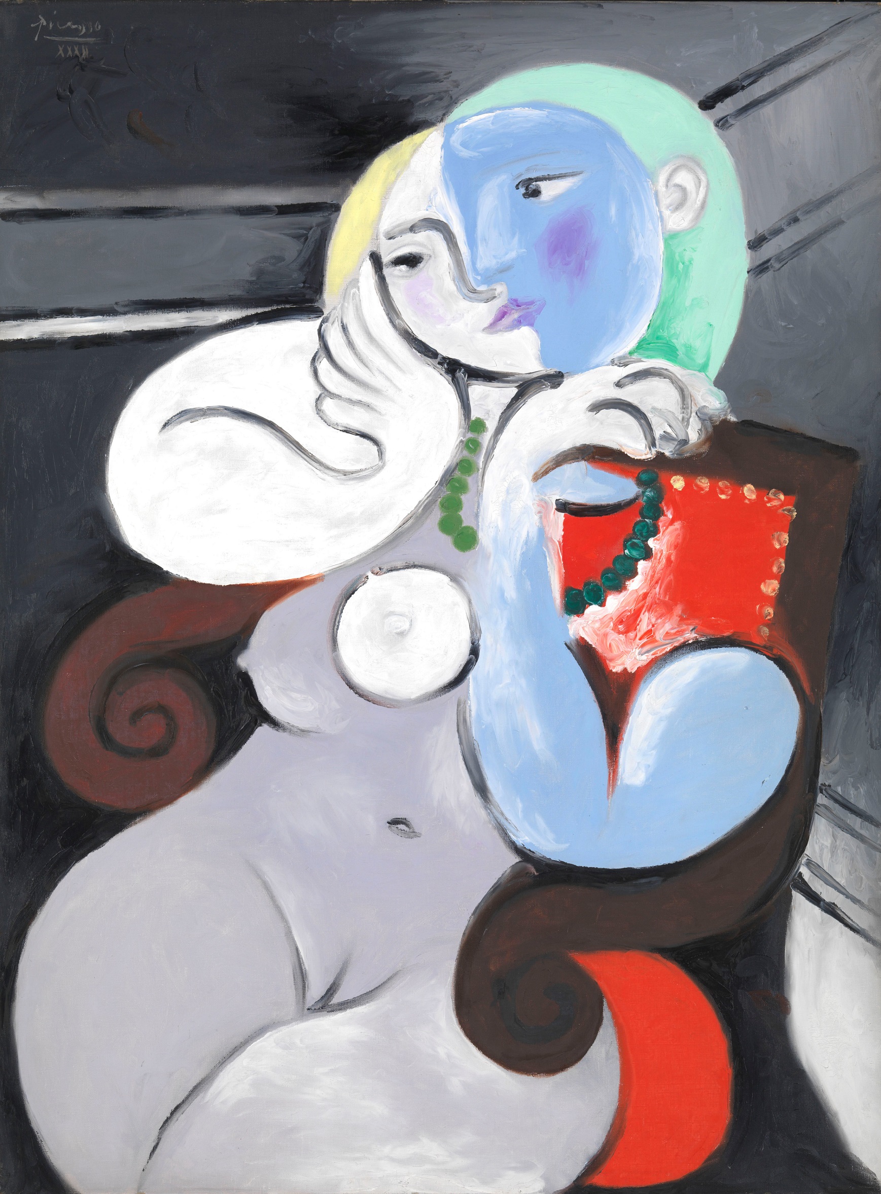 Picasso, Nude Woman in a Red Armchair, 1932 (Tate/Succession Picasso/DACS London, 2017)