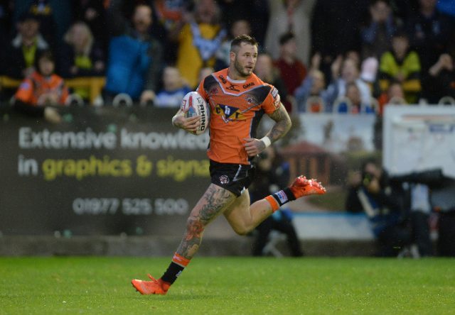 Zak Hardaker has been rested by Castleford for the visit of Hull 