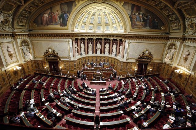 France's Senate. (AP)