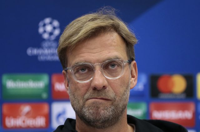 Jurgen Klopp became agitated during his press conference