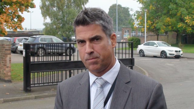 Headteacher Gareth Morris