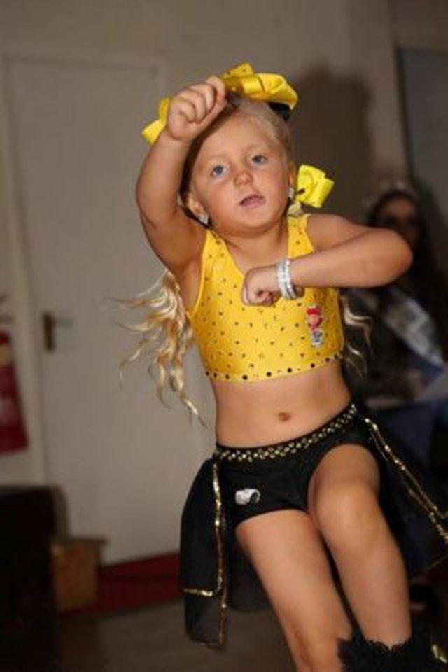 Crystal performing at a pageant (Elaine Moss Starrs Photography/ PA Real Life)