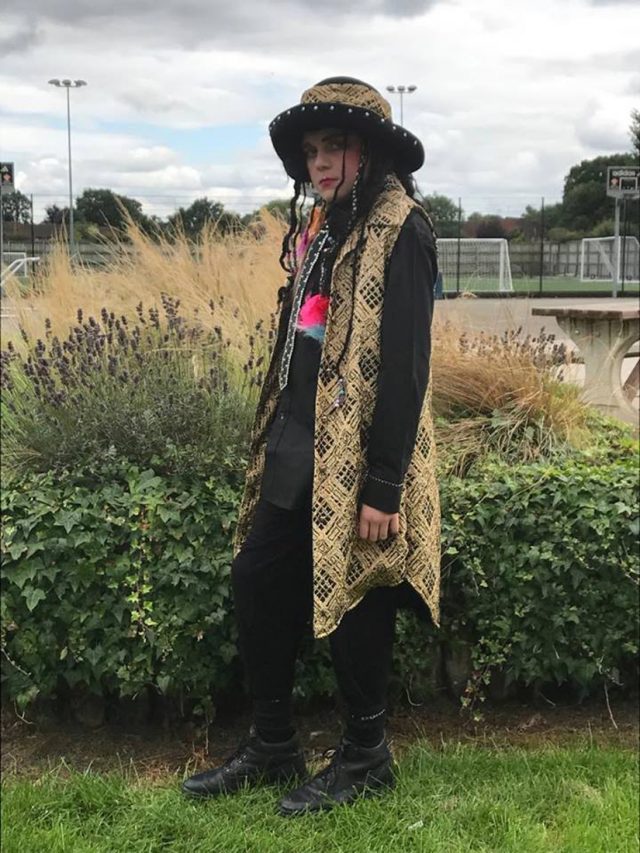 Harvey dressed as Boy George (Collect/ PA Real Life)