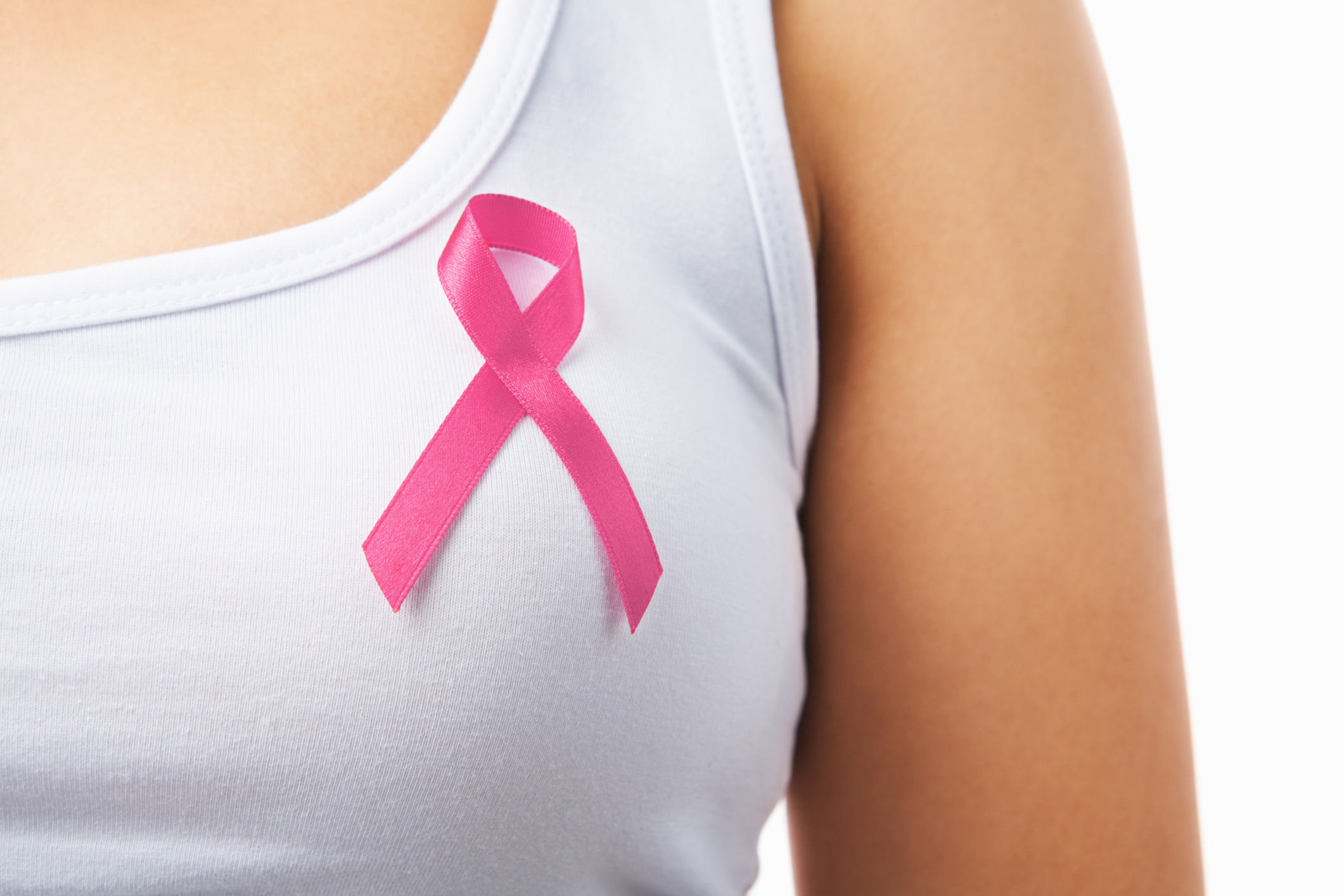 Generic photo showing woman wearing a pink ribbon (Thinkstock/PA)