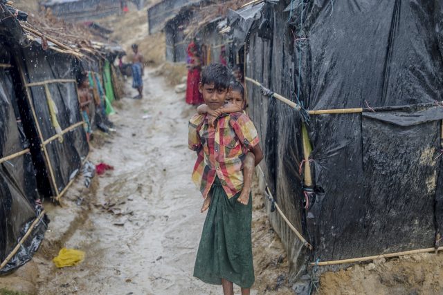 Rohingya boy