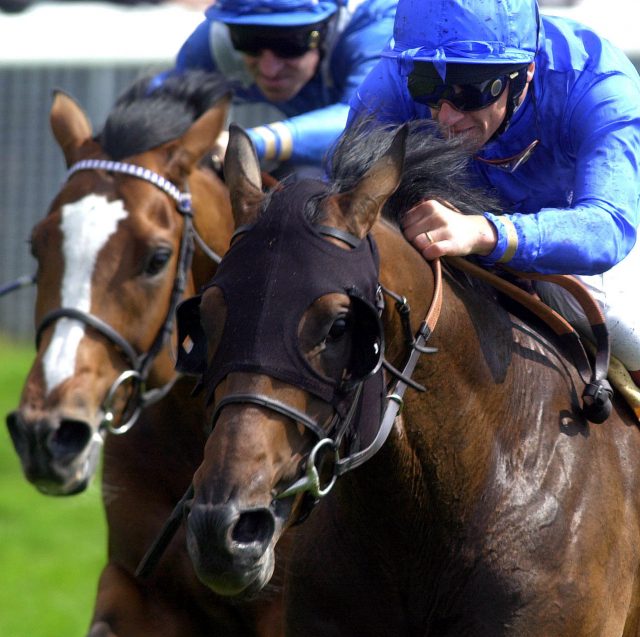 Dettori and Marienbard win the Yorkshire Cup 