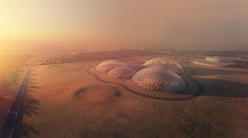 Dubai plans to to build a city that simulates life on Mars (Dubai Media Office)