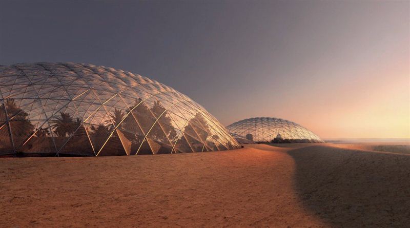 Dubai plans to to build a city that simulates life on Mars (Dubai Media Office)