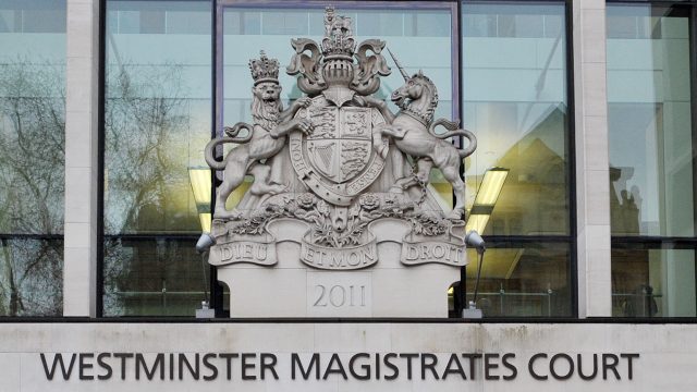 Michal Herba appeared at Westminster Magistrates Court (Nick Ansell/PA)