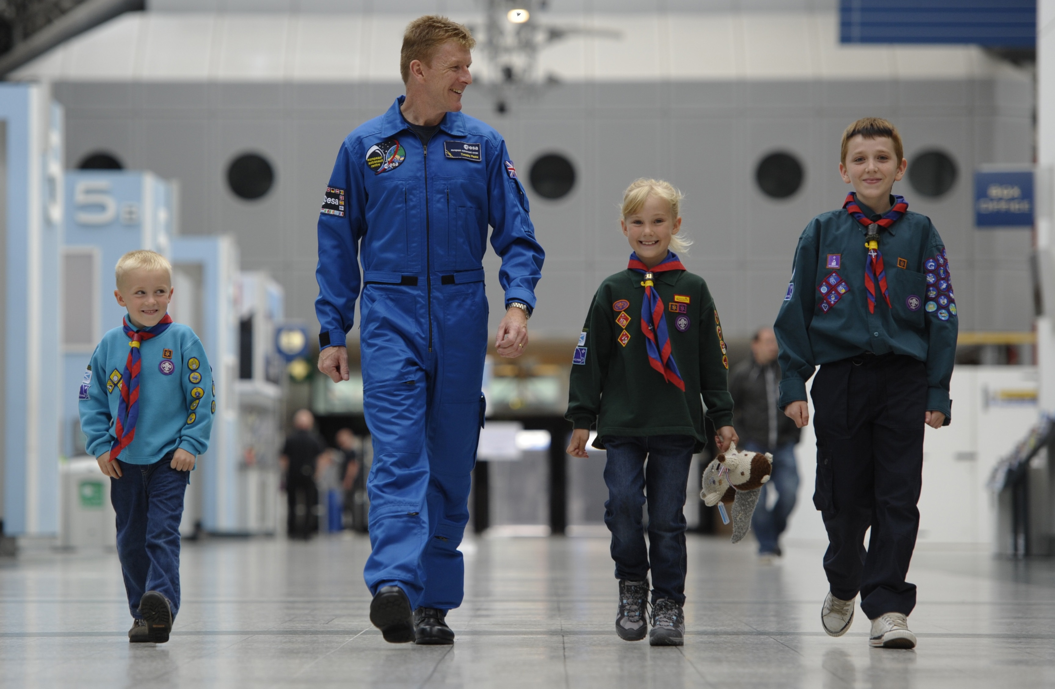 Major Tim hopes to encourage young explorers to carry on the space travel legacy.