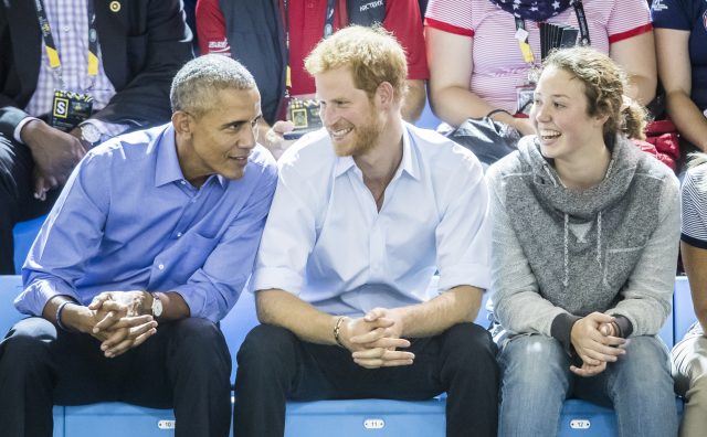 Barack Obama and Prince Harry