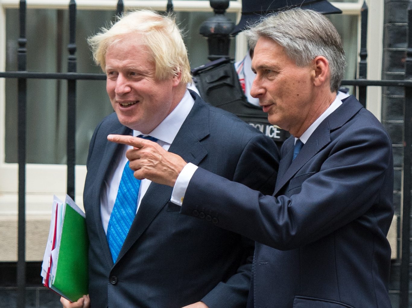 Philip Hammond denied reports that he had offered Boris Johnson his support as leader (Dominic Lipinski/PA)