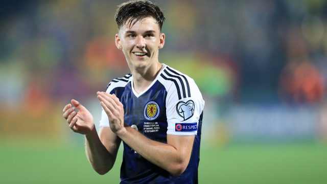 Kieran Tierney's form for Celtic could see Ikechi Anya start on the bench