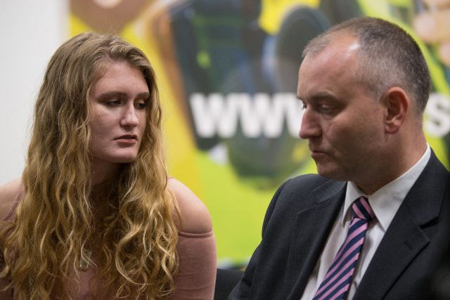 Peter Wilkinson and daughter Lydia