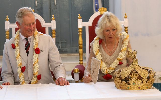 The Prince of Wales and the Duchess of Cornwall during a previous visit to India