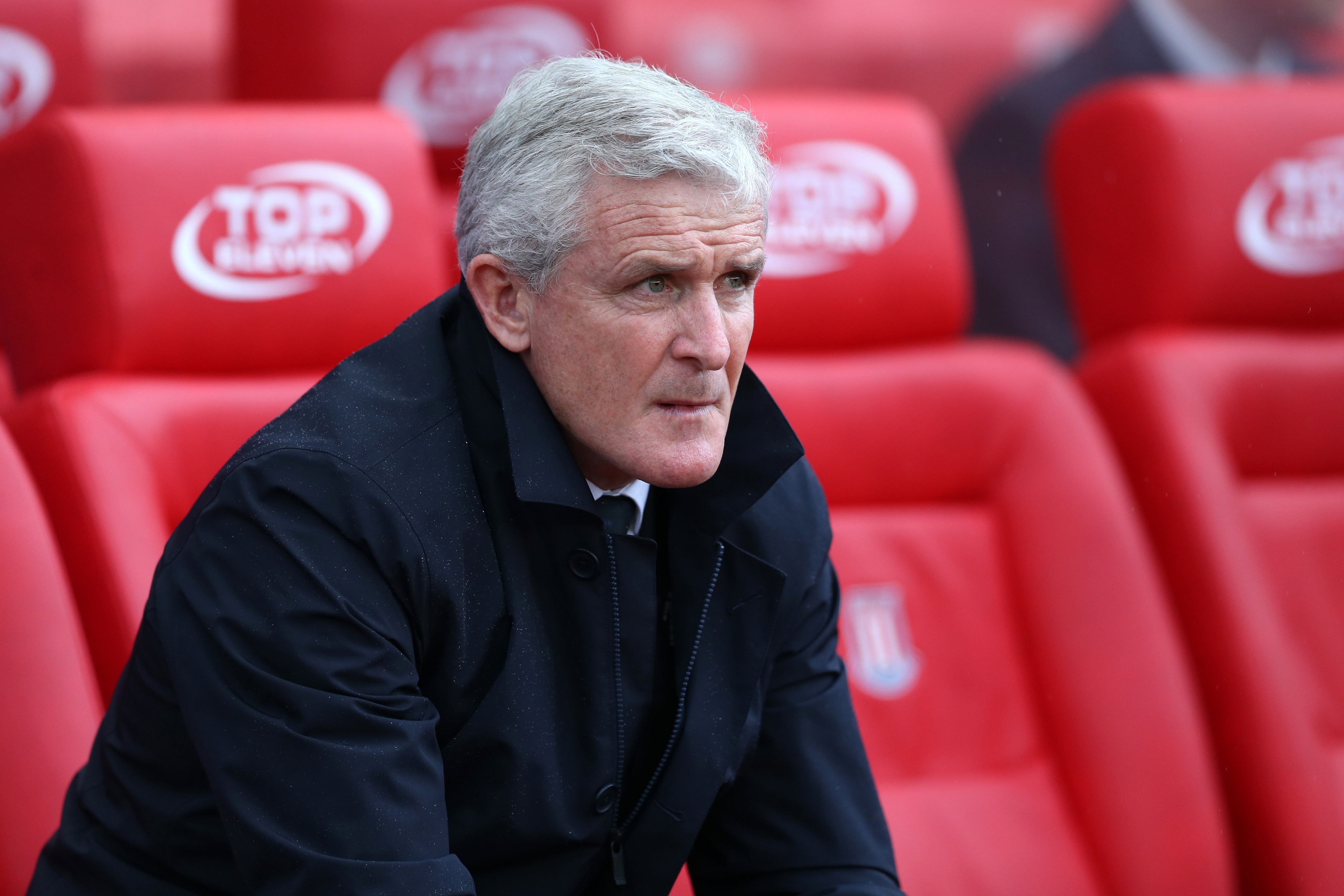 Stoke City manager Mark Hughes