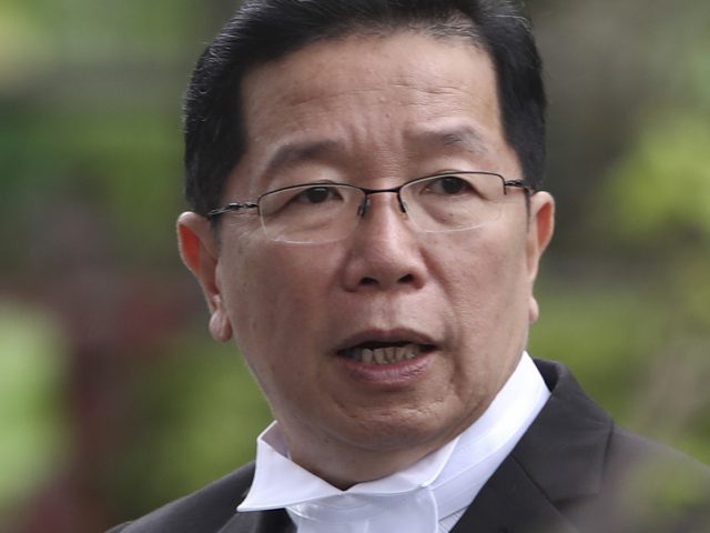 Gooi Soon Seng, lawyer for Indonesian suspect Siti Aisyah (Daniel Chan/AP)