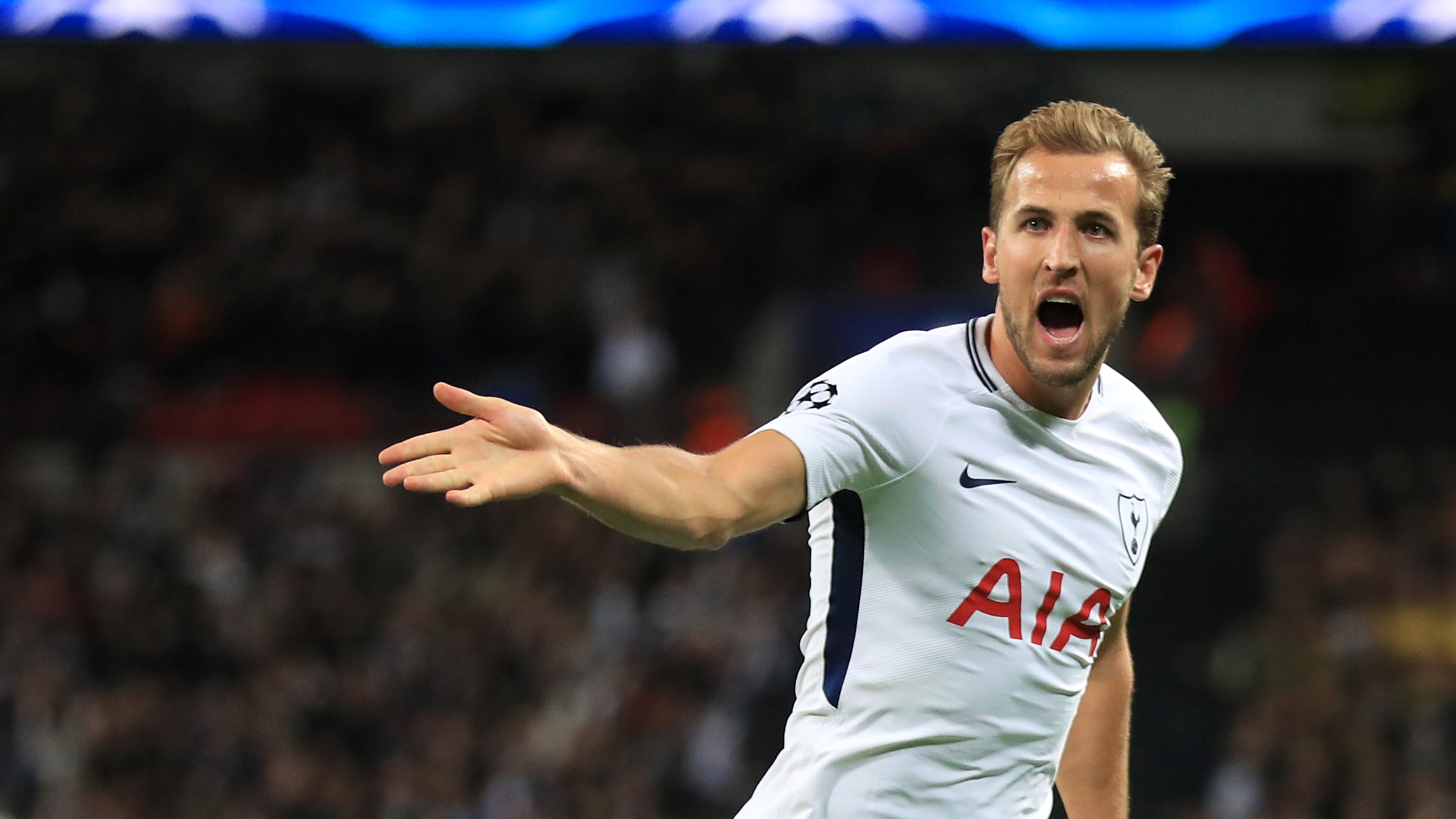 Tottenham striker Harry Kane