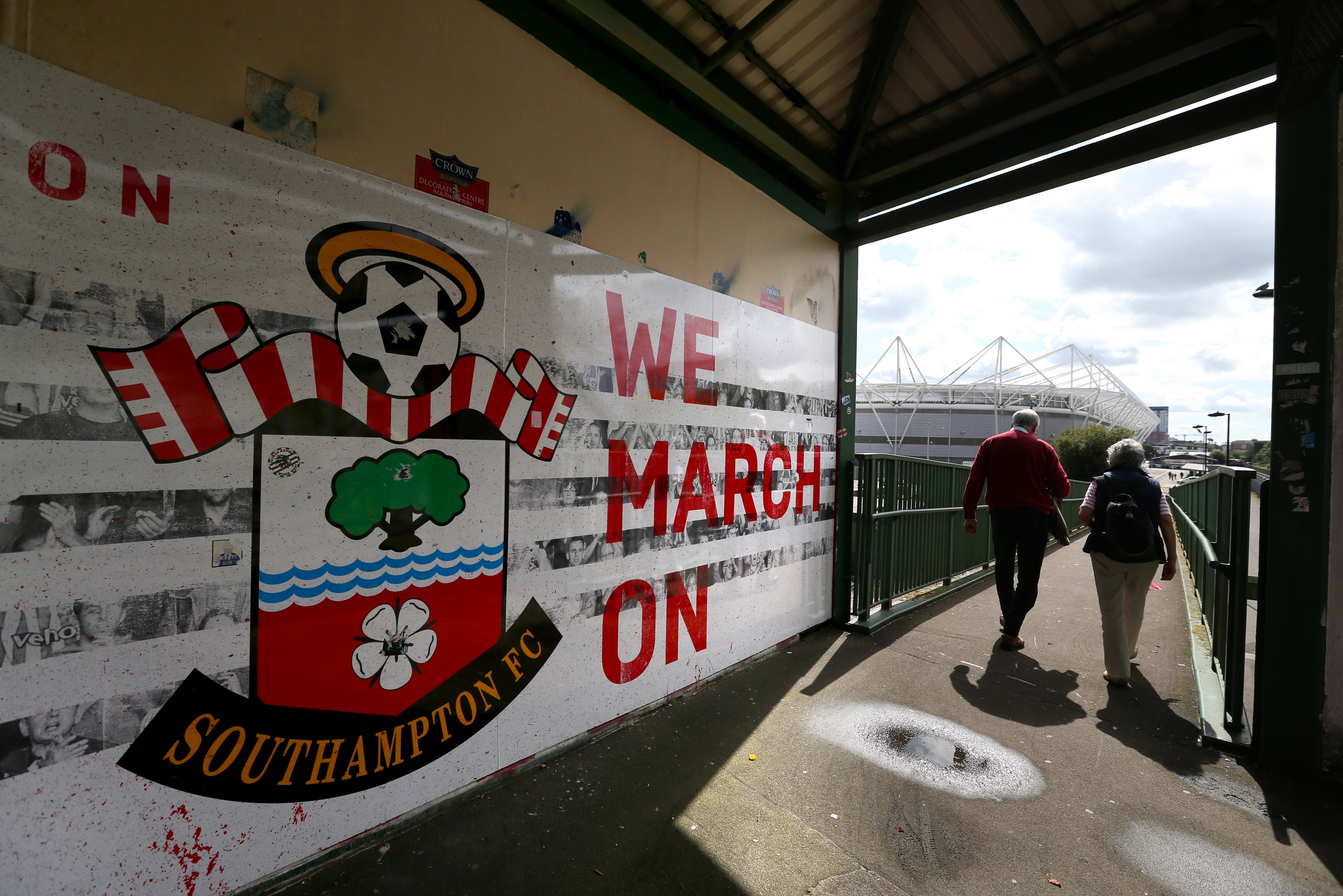 A Southampton Football Club sign