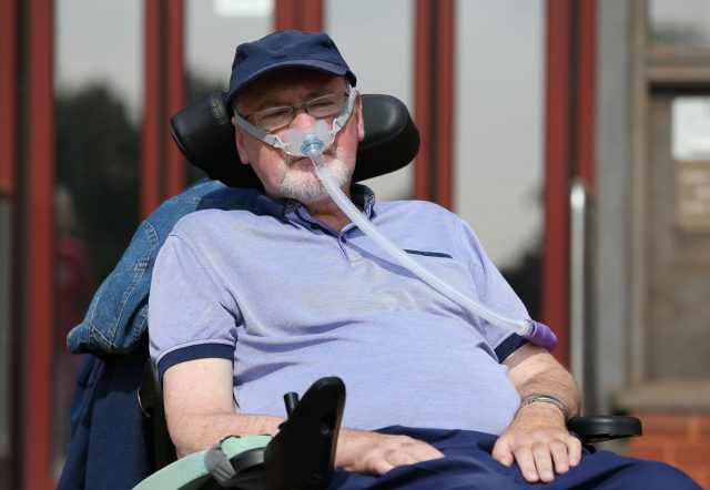 Terminally-ill Noel Conway, 67