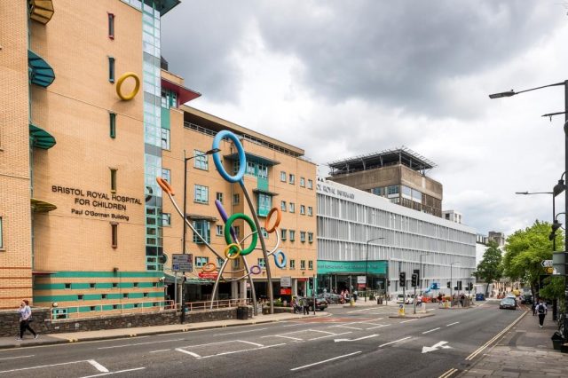 Bristol Royal Hospital for Children, where premature baby Ben Condon died (University Hospitals Bristol NHS Foundation Trust/PA)