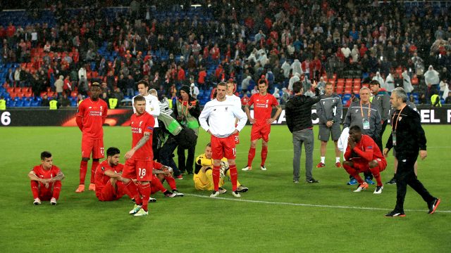 Liverpool were beaten 3-1 by Sevilla in the final of the 2015/16 Europa League final