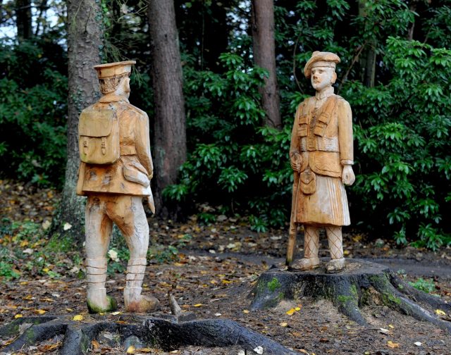 The First World War Rozelle Remembrance Woodland (South Ayrshire Council/PA)
