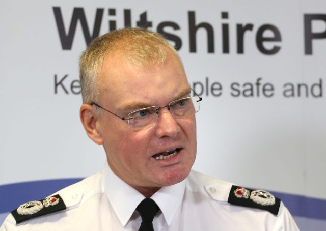 Mike Veale, chief constable of Wiltshire Police