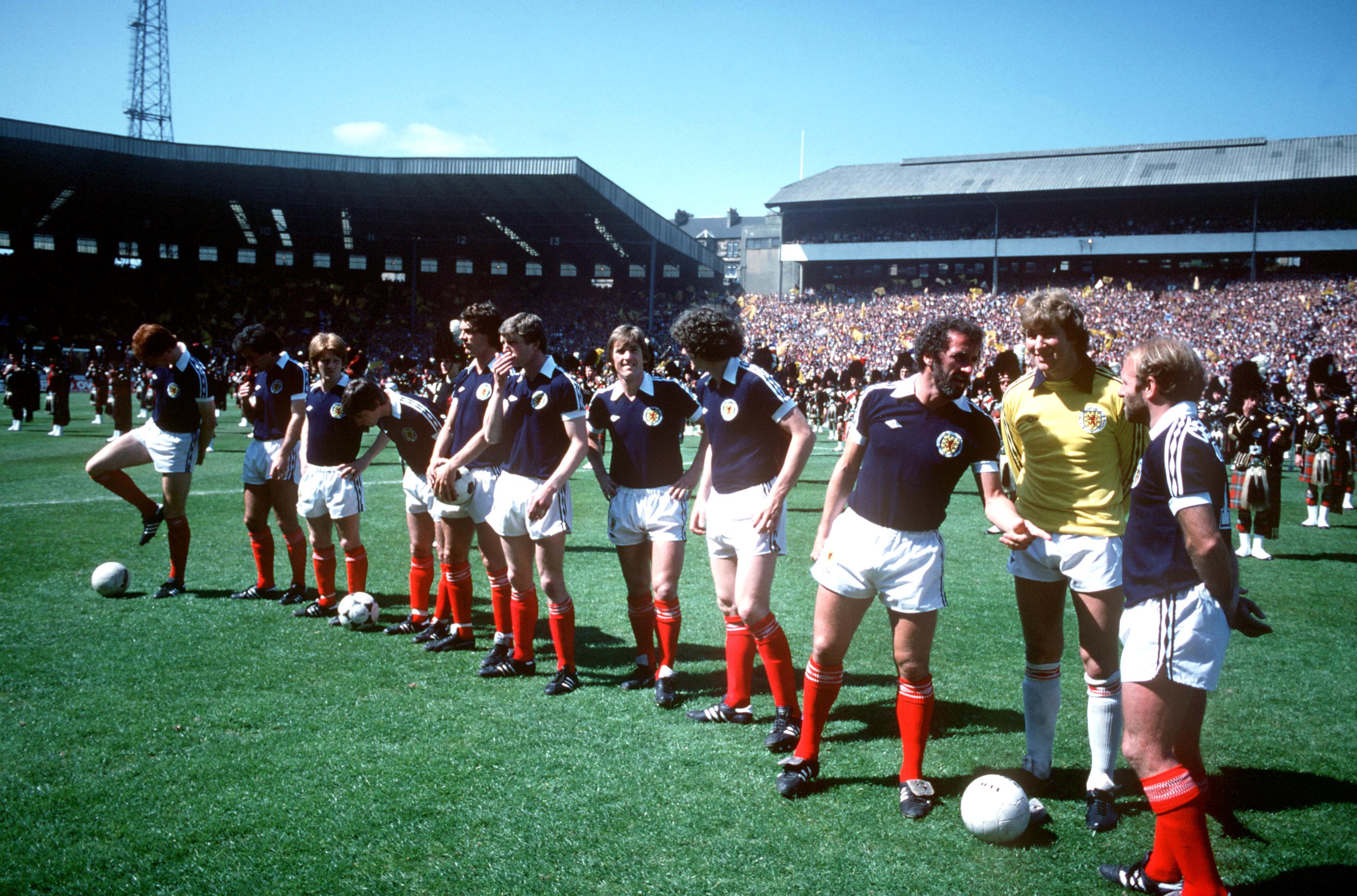 Archie Gemmill and the team