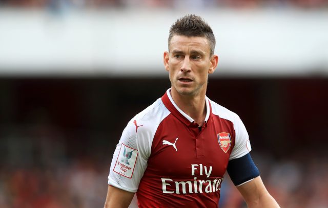 Laurent Koscielny is another who could be absent for the Gunners (John Walton/PA)