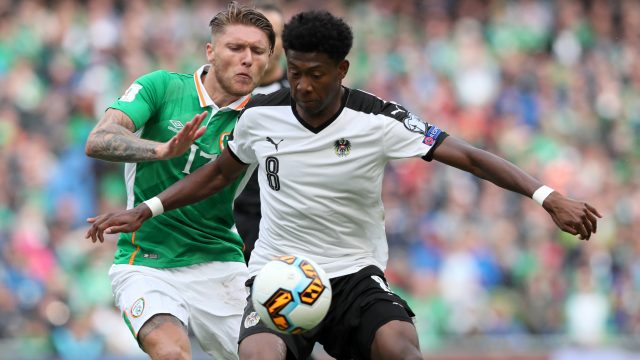 David Alaba's Austria failed to qualify from Group D