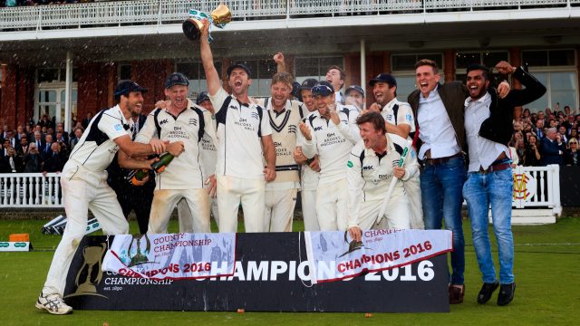 A year ago, Middlesex won promotion after winning the Division Two title