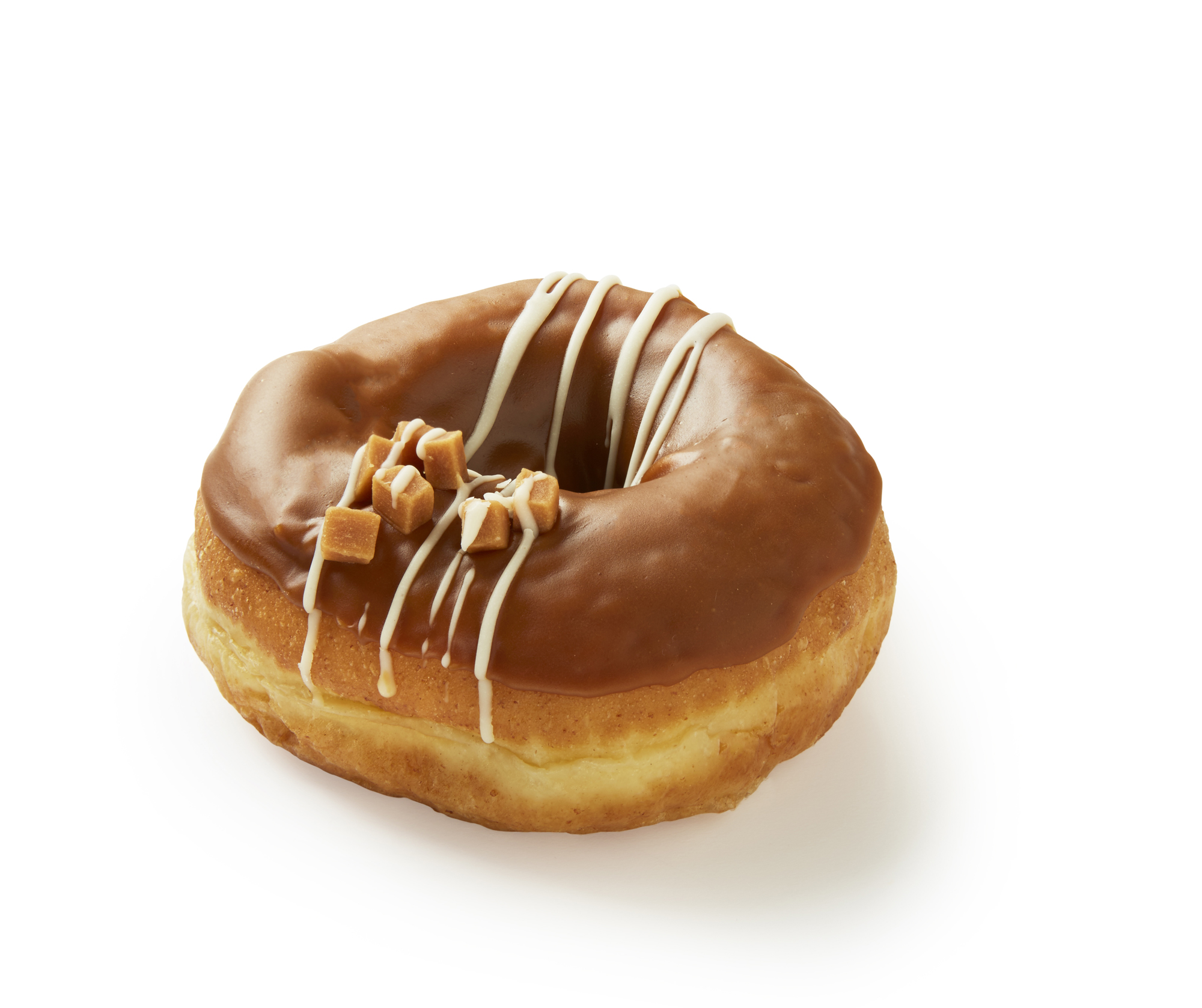 Toffee apple ring doughnut (Greggs/PA)