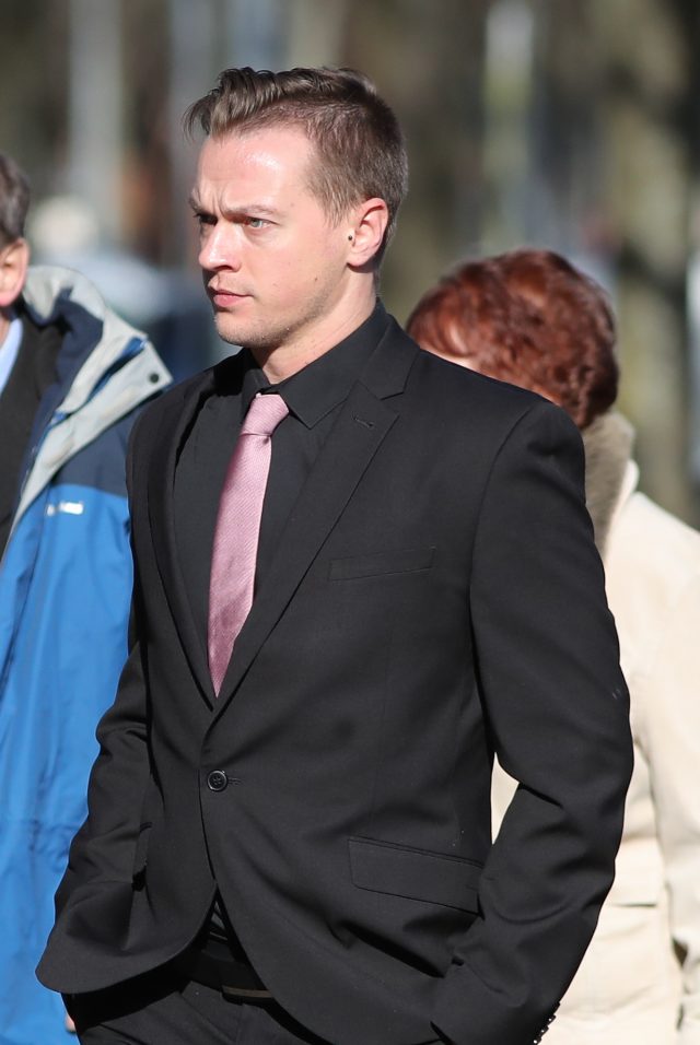 Matthew Scully-Hicks is on trial at Cardiff Crown Court